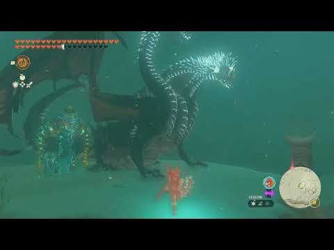 Boss: Frost Gleeok, Gerudo Mountain | The Legend of Zelda: Tears of the Kingdom