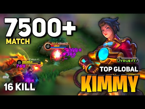 Kimmy Best Build 2023 [ Kimmy Top Global Gameplay ] By ᑕʏʀᴜs ғᴛ.- Mobile Legends