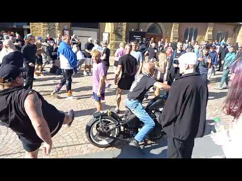 Far right yobs attack punks enjoying Rebellion Fest. Part 2, Blackpool 03.08.24