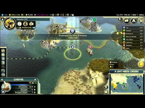 Let's Play Civilization V: Yes we can; (Emperor difficulty) part 10