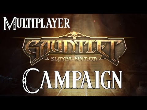 Gauntlet: Slayer Edition Gameplay Walkthrough Multiplayer - Campaign (1080P PS4)
