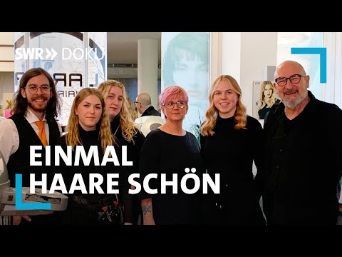 Video Thumbnail: Der Reutlinger Ausnahmefriseur Roberto Laraia und sein Team - Einmal Haare schön | SWR Doku