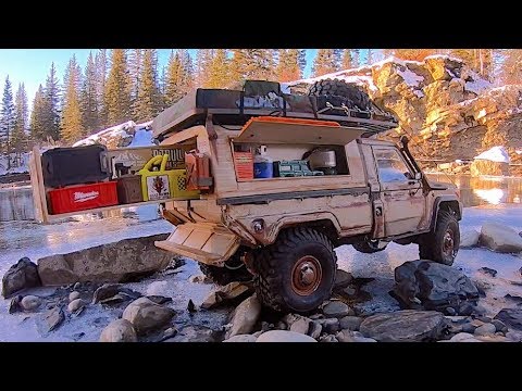 LC70 Expeditions walk around and trailing Scale Town - RC CWR