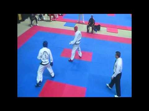 Taekwondo ITF Romania 2012 (Ionut Achim vs Timo Lieckfeldt)