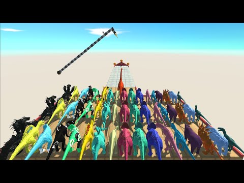 Who can pass the Death Trap  | 🦖Animal Revolt Battle Simulator🦕