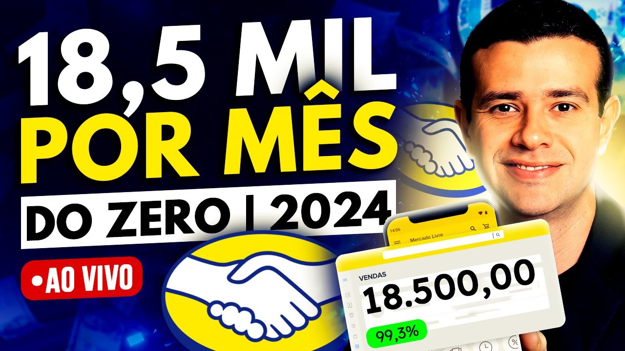 COMO VENDER MAIS DE 18,5 MIL POR MÊS NO MERCADO  LIVRE [ATUALIZADO]