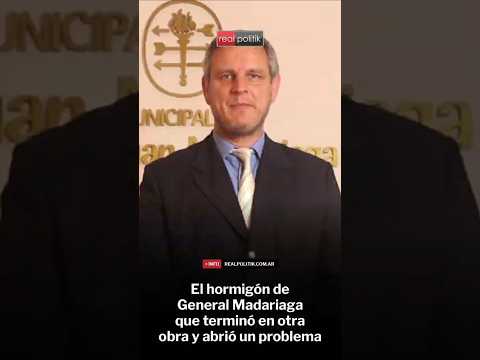 El hormigón de General Madariaga que terminó en otra obra y abrió un problema