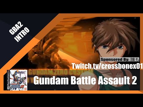 GBA2 | GUNDAM BATTLE ASSAULT 2 INTRO HD | [PS3 FOOTAGE]