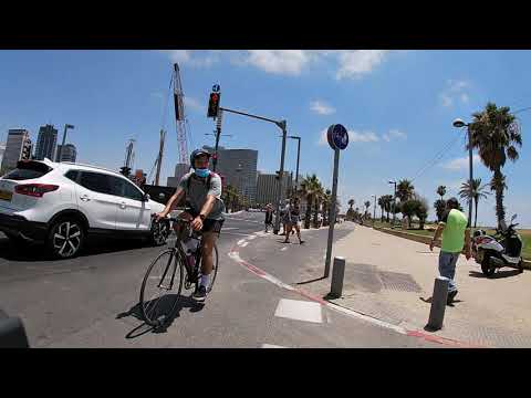 Tel Aviv to Jaffo on the bicycle