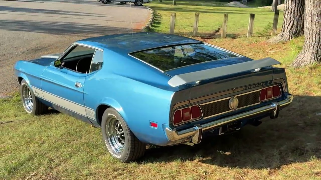**SOLD on the CCC Buy-It-Now Lot** 1973 Ford Mustang Mach 1, Restored, Inspected