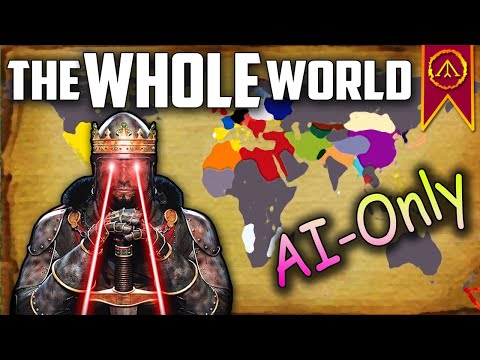 THE WHOLE WORLD - Medieval 2 Total War A.I. Only