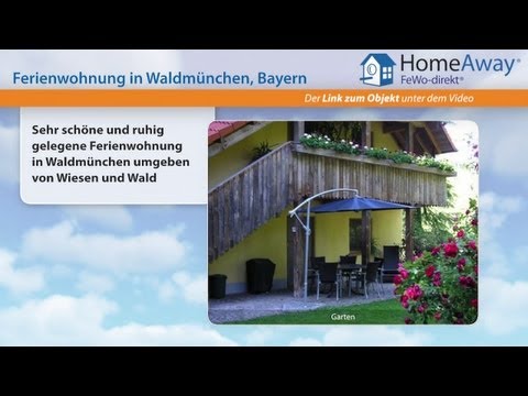 Bayerischer Wald: Sehr schöne und ruhig gelegene Ferienwohnung in - FeWo-direkt.de Video