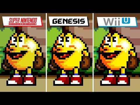 Pac-Man 2: The New Adventures (1994) SNES vs Genesis vs Wii U (Which one is Better?)