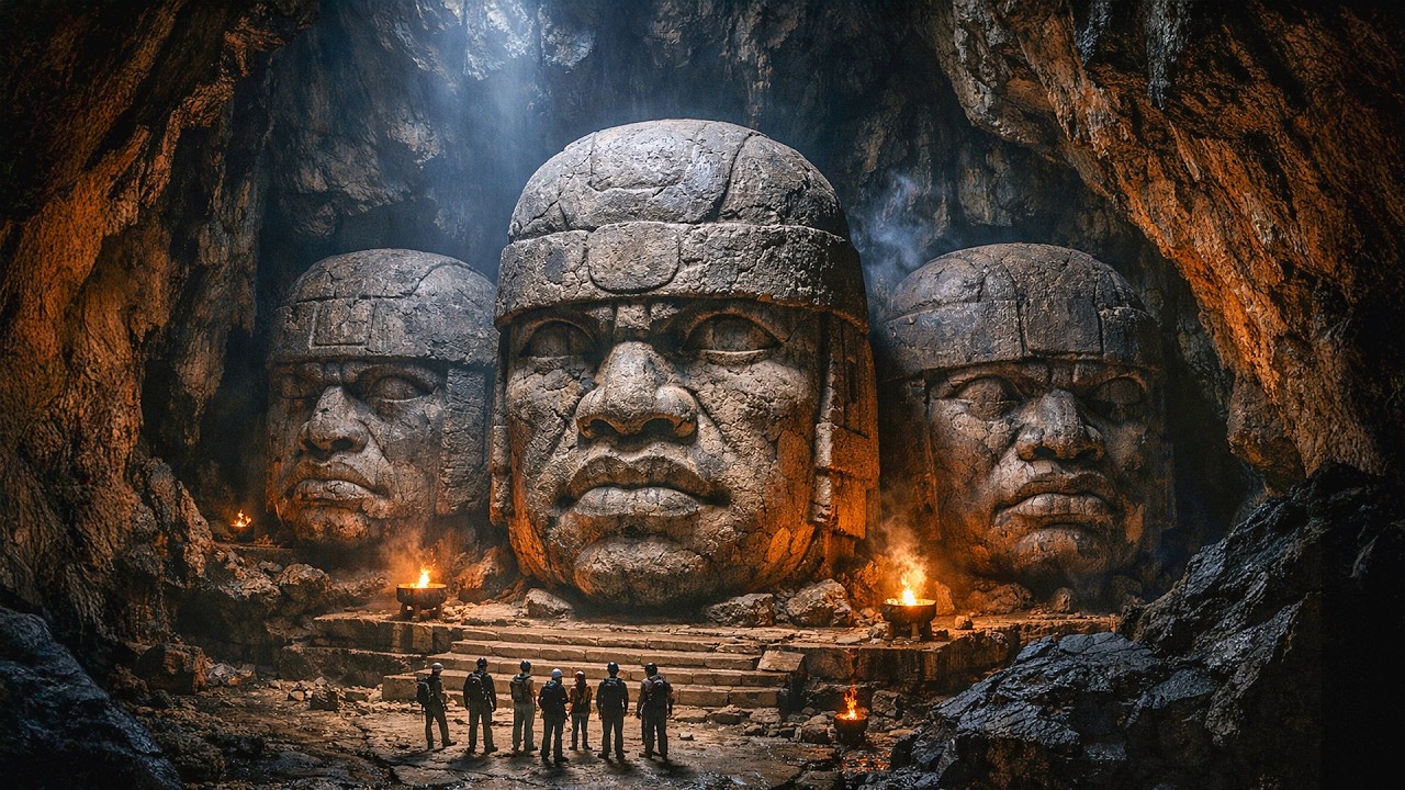 لماذا نحتوا رؤوس حجرية عملاقة ؟ .. سر الحضارات الأعظم