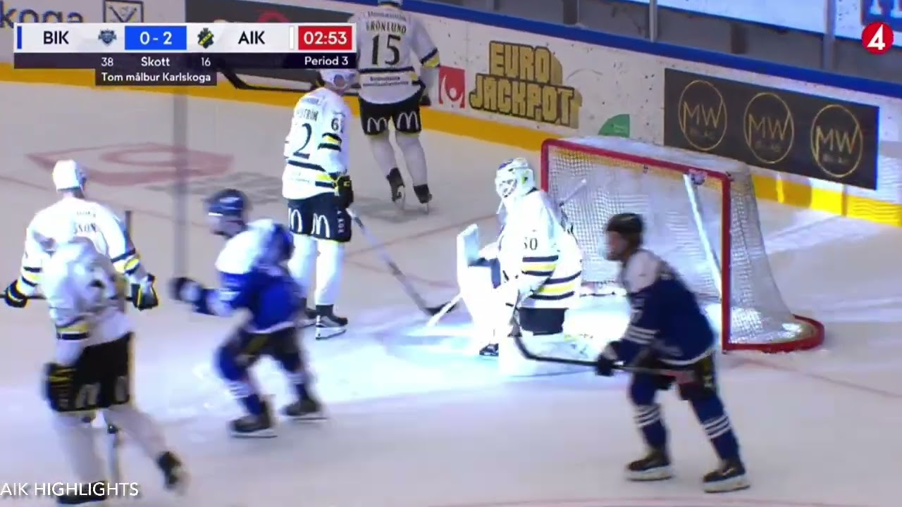 BIK Karlskoga - AIK | Hockeyallsvenskan 2025/26 Omgång 30