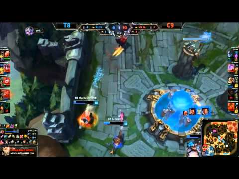 Team 8 vs Cloud 9 - HIGHLIGHTS - NA LCS Spring 2015 - W8D2 - Season 2015 - League of Legends