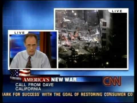 CNN 9/11 LIVE TV Coverage (9/16/01) 12:15 A.M - 12:30 A.M