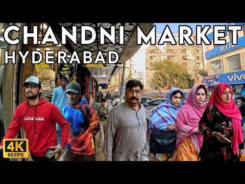 Exploring Chandni Market Hyderabad: The Ultimate Mobile Hub in 4K - Walking Tourist 4K