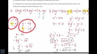 Download the video "Transformations - Part 2 (Combinations of transformations, determine transformations by Mapping)"
