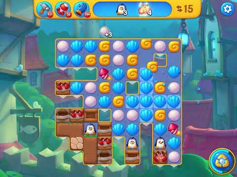 Fishdom level 6819 no boosters フィッシュダム ノーマル [Friend's]