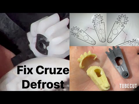Chevy Cruze Blend Door Gear Defrost