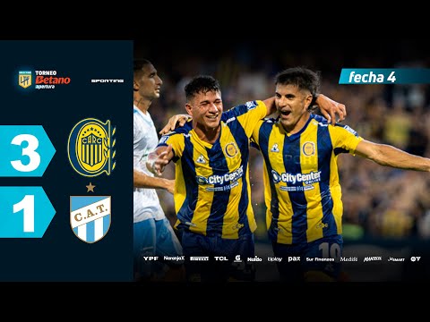 ROSARIO CENTRAL 3 - 1 ATLÉTICO TUCUMÁN I Resumen del partido | #TorneoBetano Apertura 2025