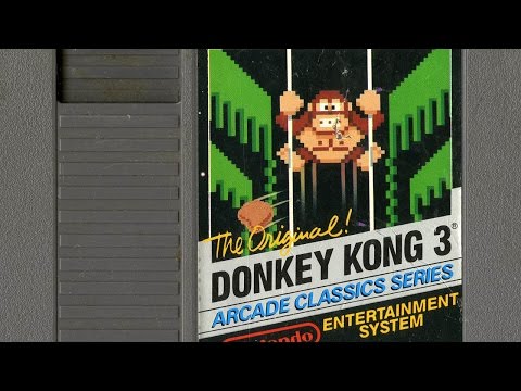 donkey kong 3 nes box
