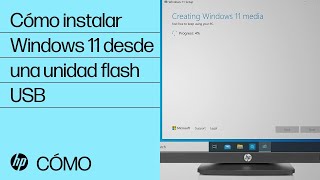 Cómo instalar Windows 11 desde una unidad flash USB | Equipos HP | HPSupport