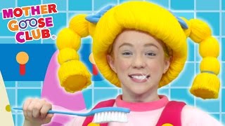 Brush Your Teeth | DIY Clean White Teeth | Mother Goose Club Songs for Children