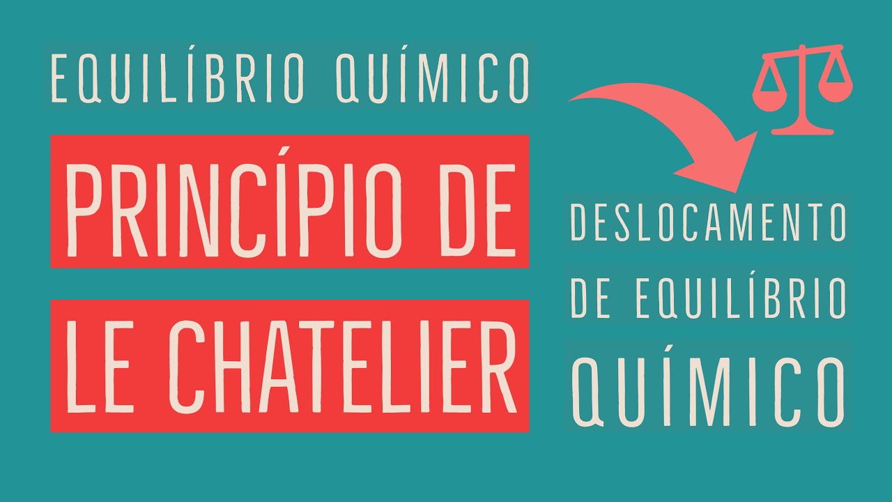 Princípio de Le Chatelier | Deslocamento de Equilíbrio | Equilíbrio Químico | Aula 7