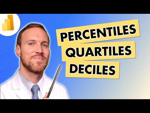 How to do Percentiles, Quartiles & Deciles in Power BI | Statistics