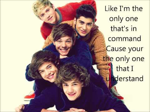 One Direction -Only Girl In The World- Lyrics On Screen