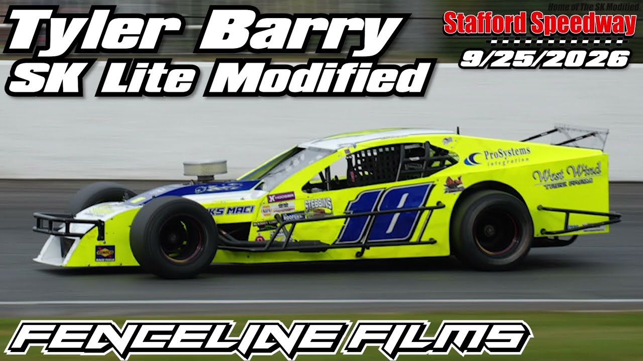Tyler Barry SK Lite Stafford Speedway 9/25/2026