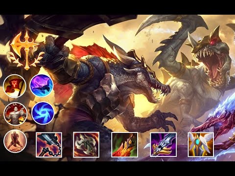 TherealRTO Renekton Montage #3| S12美服第一鳄鱼 Plays |  踩点集锦 4k画质