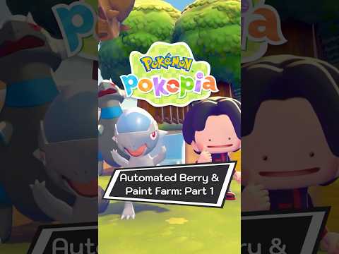 How to make an automated Berry and Paint Farm in Pokémon Pokopia - Part 1
