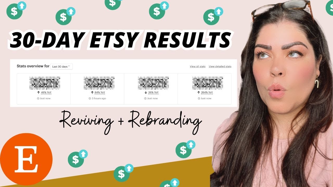 My 30 Days Etsy Shop Proof Results | Etsy Seller Results