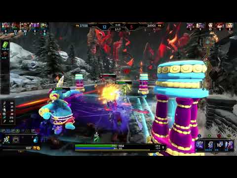 Assault Gameplay on Smite with Nemesis (Quadra Kill!)