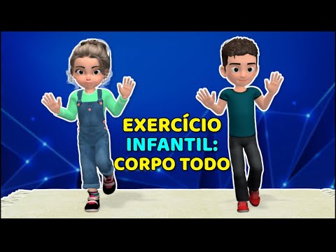 10 MINUTOS DE EXERCÍCIOS DE CORPO COMPLETO PARA CRIANÇAS EM CASA