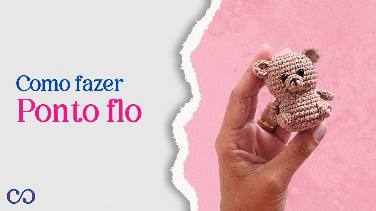 17. Aprenda a Fazer o Ponto FLO no Amigurumi de Forma Fácil