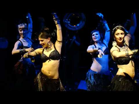 Luciterra Tribal Belly Dance with Orkestar Slivovica at Echo Chamber   The Cultch 11 21 10 