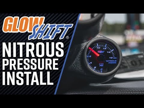 Installation | GlowShift 7 Color Series Nitrous Pressure Gauge for Cars and Trucks