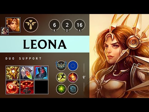 Leona Support vs Senna - EUW Challenger Patch 25.18