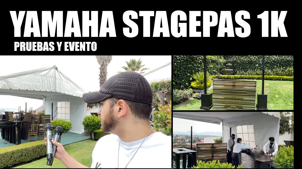 Yamaha Stagepas 1k EN EVENTO