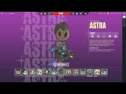 VALORANT Agents Menu Recreation