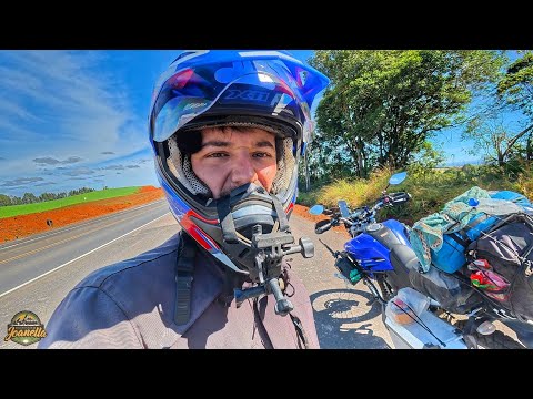 Ep37 ACAMPEI COM MEDO MESMO . . . São Mateus do Sul a Ribeirão Claro Paraná 