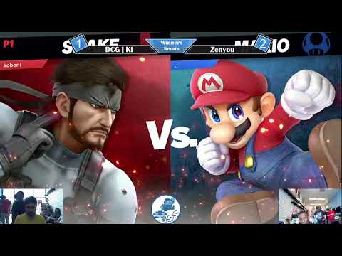 GSS #11 - DCG | Ki (Snake) vs Zenyou (Mario) Winners Semis