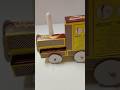 Diy Toy Train Making With Matchbox Diy Matchbox Train Toys Darishu Viral Shorts Ytshorts