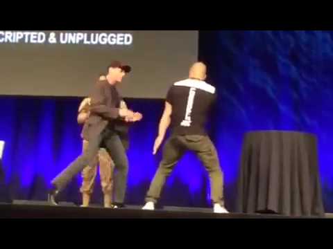 Van Damme Get Kicked In The Head