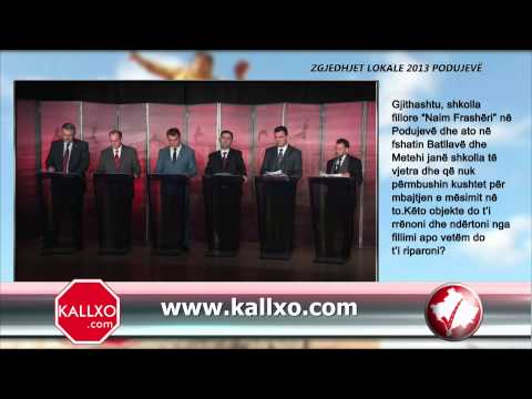 Zgjedhjet Lokale 2013 - Podujevë