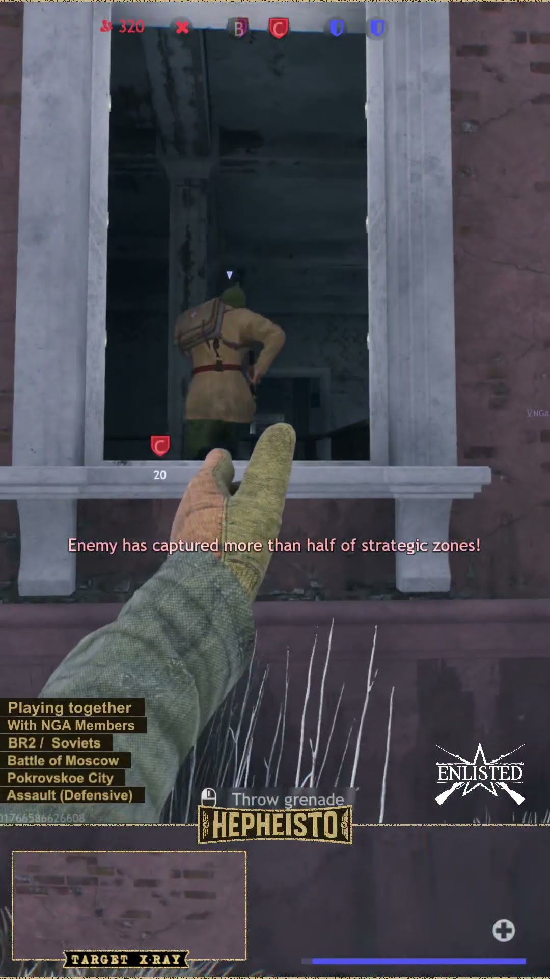 Assaulter eliminates enemy soldiers with Explosion Pack